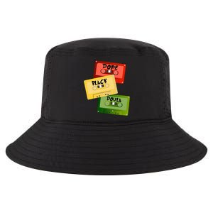 Dope Black Doula Black History Month Black Birth Matters Gift Cool Comfort Performance Bucket Hat