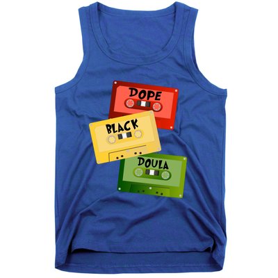 Dope Black Doula Black History Month Black Birth Matters Gift Tank Top