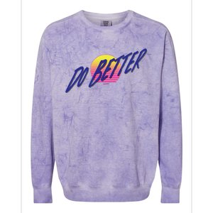 Do Better Colorblast Crewneck Sweatshirt