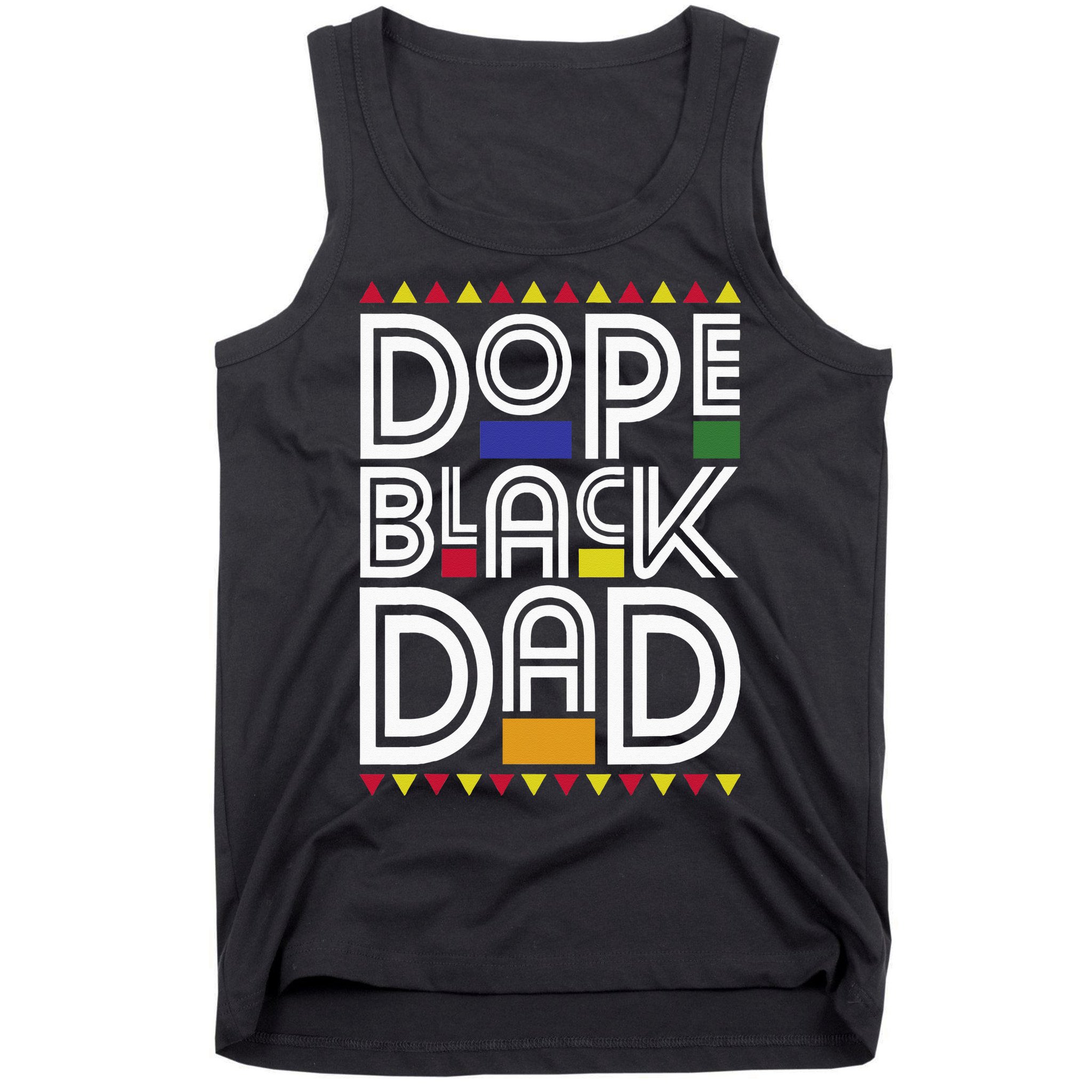 Dope Black Dad Black History Month Juneteenth 1865 Tank Top