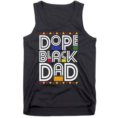 Dope Black Dad Black History Month Juneteenth 1865 Tank Top