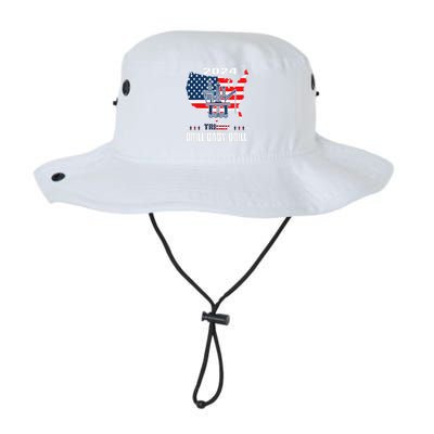 Drill Baby Drill American Flag Oilrig Oilfield Trash Legacy Cool Fit Booney Bucket Hat