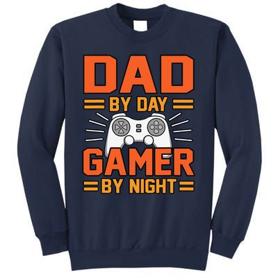 Dad By Day Gamer By Night Father’s Day Daddy Father Graphic Sweatshirt