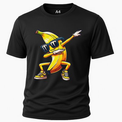 Dab Banana Dancing Dabbing Banana Fruit Meme Performance Shirt