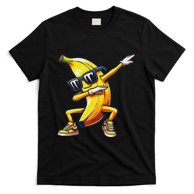 Dab Banana Dancing Dabbing Banana Fruit Meme T-Shirt