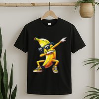 Dab Banana Dancing Dabbing Banana Fruit Meme T-Shirt