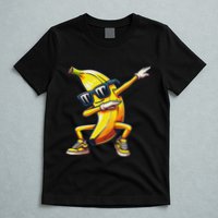 Dab Banana Dancing Dabbing Banana Fruit Meme T-Shirt