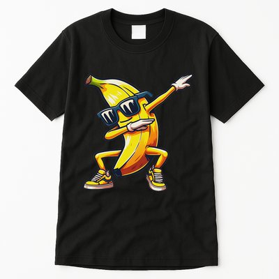 Dab Banana Dancing Dabbing Banana Fruit Meme Tall T-Shirt