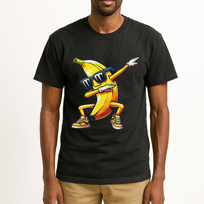 Dab Banana Dancing Dabbing Banana Fruit Meme Tall T-Shirt