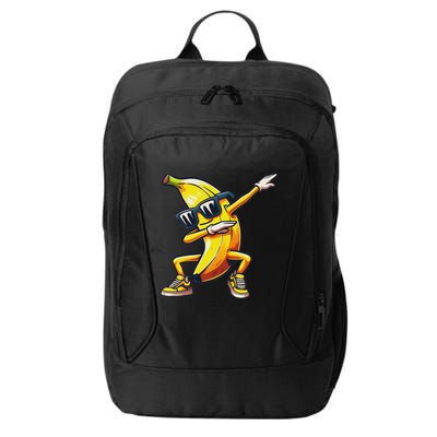Dab Banana Dancing Dabbing Banana Fruit Meme City Backpack