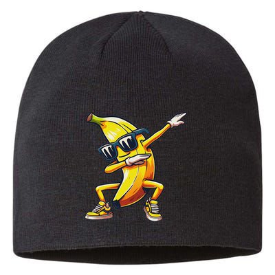 Dab Banana Dancing Dabbing Banana Fruit Meme Sustainable Beanie