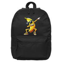 Dab Banana Dancing Dabbing Banana Fruit Meme 16 in Basic Backpack