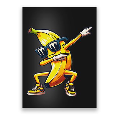 Dab Banana Dancing Dabbing Banana Fruit Meme Poster