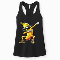 Dab Banana Dancing Dabbing Banana Fruit Meme Womens Tank Top
