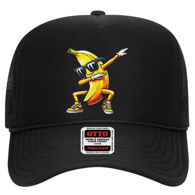 Dab Banana Dancing Dabbing Banana Fruit Meme Trucker Hat