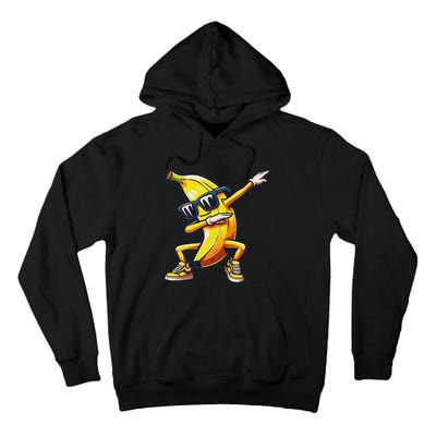 Dab Banana Dancing Dabbing Banana Fruit Meme Tall Hoodie