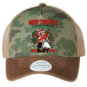 Dip Baby Dip Merry Christmas To The Left To The Right Legacy Tie Dye Trucker Hat