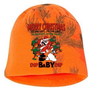 Dip Baby Dip Merry Christmas To The Left To The Right Kati - Camo Knit Beanie