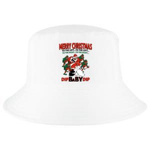 Dip Baby Dip Merry Christmas To The Left To The Right Cool Comfort Performance Bucket Hat