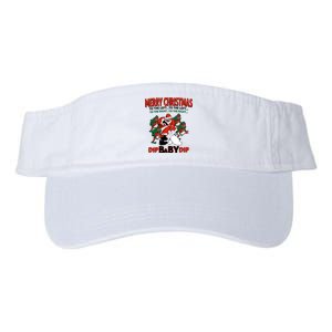 Dip Baby Dip Merry Christmas To The Left To The Right Valucap Bio-Washed Visor