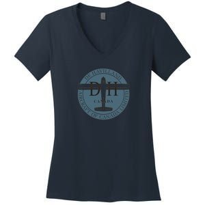 Dehavilland Beaver Women's V-Neck T-Shirt