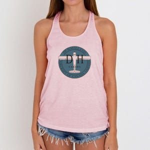 Dehavilland Beaver Women's Knotted Racerback Tank