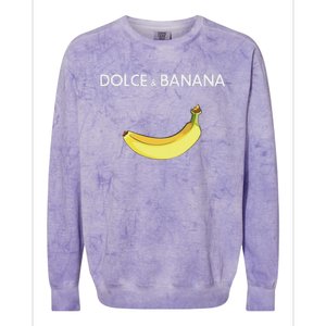 Dolce & Banana Colorblast Crewneck Sweatshirt