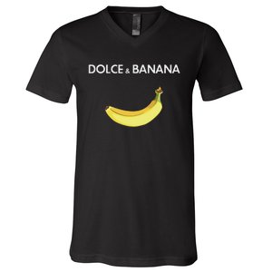 Dolce & Banana V-Neck T-Shirt