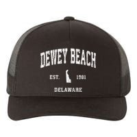 Dewey Beach Delaware De Vintage Established Athletic Sports Design Yupoong Adult 5-Panel Trucker Hat