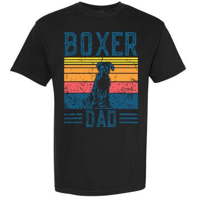 Dog Boxer Dad Vintage Boxer Dad Garment-Dyed Heavyweight T-Shirt