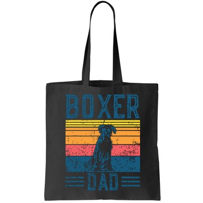 Dog Boxer Dad Vintage Boxer Dad Bag