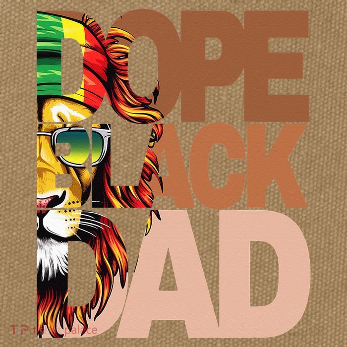 Dope Black Dad Juneteenth Father's Day Black Man king  Cotton Canvas Backpack