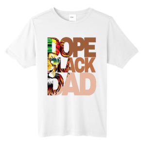 Dope Black Dad Juneteenth Father's Day Black Man king  Tall Fusion ChromaSoft Performance T-Shirt