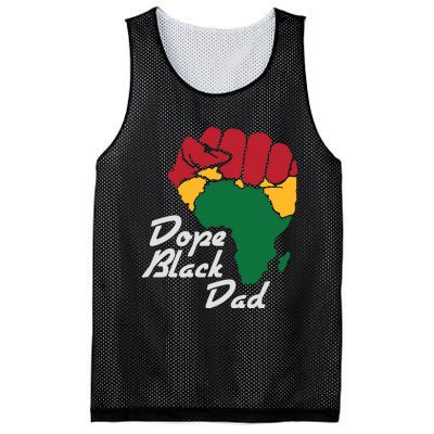 Dope Black Dad Black History Month Mesh Reversible Basketball Jersey Tank