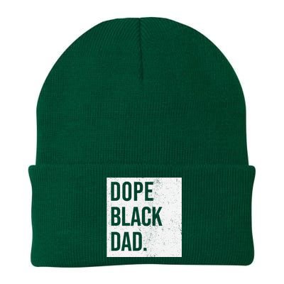 Dope Black Dad Knit Cap Winter Beanie