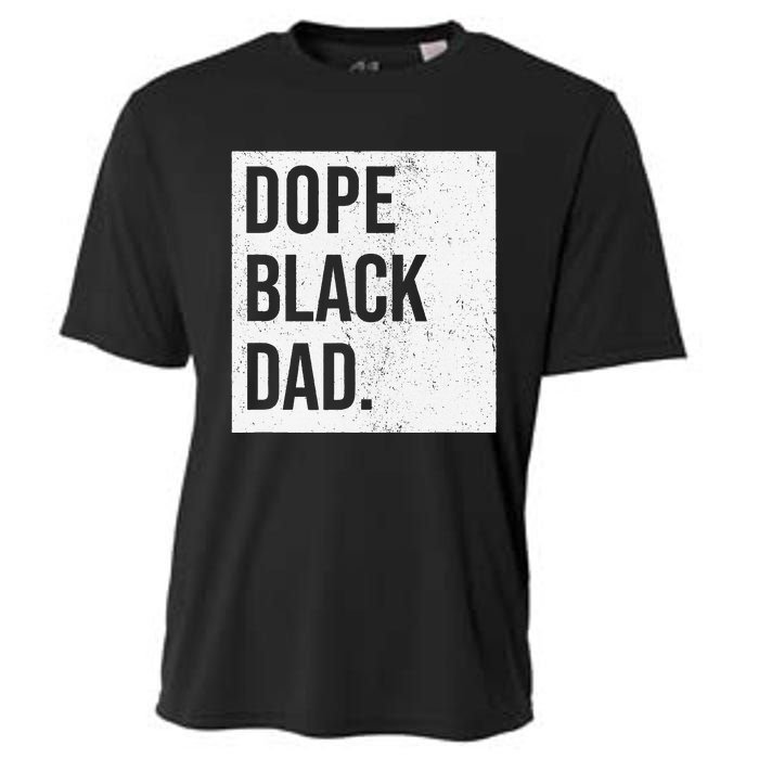 Dope Black Dad Cooling Performance Crew T-Shirt