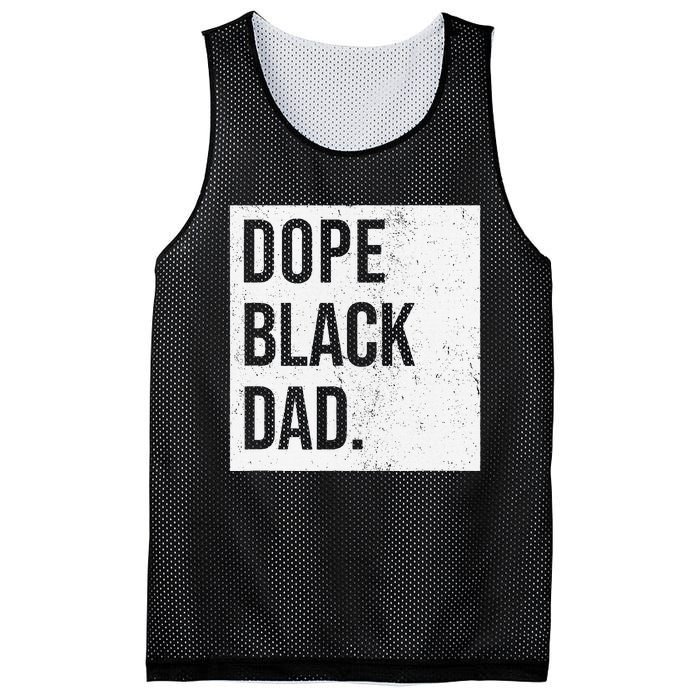 Dope Black Dad Mesh Reversible Basketball Jersey Tank