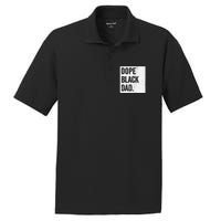 Dope Black Dad PosiCharge RacerMesh Polo