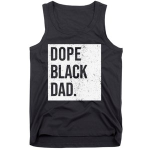 Dope Black Dad Tank Top