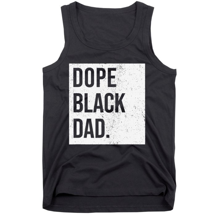 Dope Black Dad Tank Top