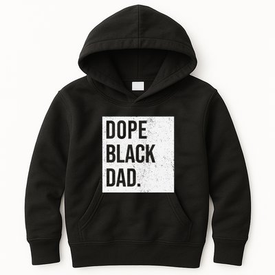 Dope Black Dad Kids Hoodie