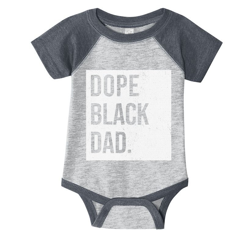 Dope Black Dad Infant Baby Jersey Bodysuit