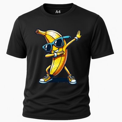 Dab Banana Dancing Dabbing Banana Fruit Meme Performance Shirt