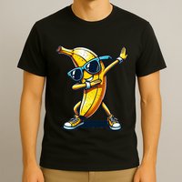 Dab Banana Dancing Dabbing Banana Fruit Meme T-Shirt