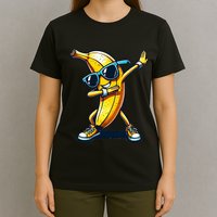 Dab Banana Dancing Dabbing Banana Fruit Meme T-Shirt