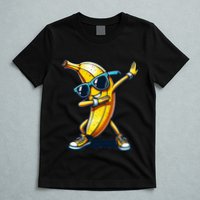 Dab Banana Dancing Dabbing Banana Fruit Meme T-Shirt