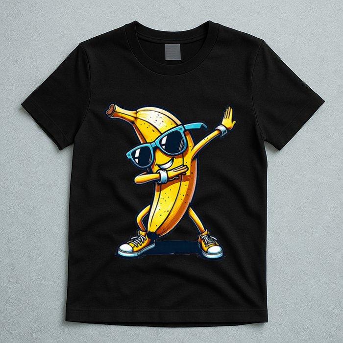 Dab Banana Dancing Dabbing Banana Fruit Meme T-Shirt