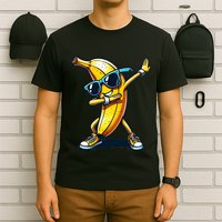 Dab Banana Dancing Dabbing Banana Fruit Meme T-Shirt