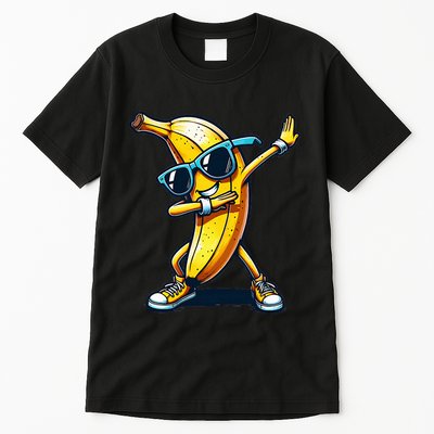 Dab Banana Dancing Dabbing Banana Fruit Meme Tall T-Shirt