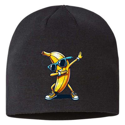 Dab Banana Dancing Dabbing Banana Fruit Meme Sustainable Beanie